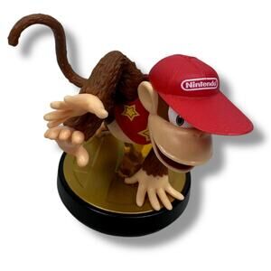 Nintendo Amiibo Super Smash Bros Series Diddy Kong Figure 3" Loose Collectible